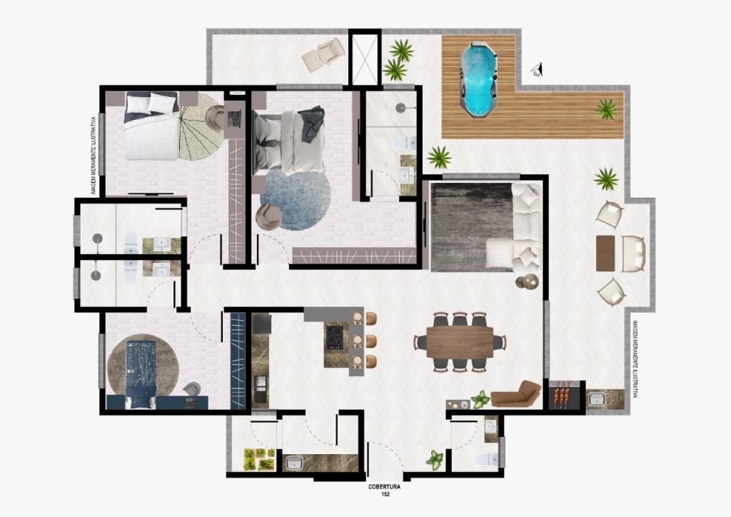 Apartamento, 2 quartos, à venda, 71 m², Desvio Rizzo - Caxias do Sul — foto 2