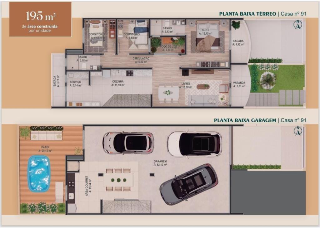 Sobrado, 3 quartos, à venda, 195 m², São Luiz - Caxias do Sul — foto 3