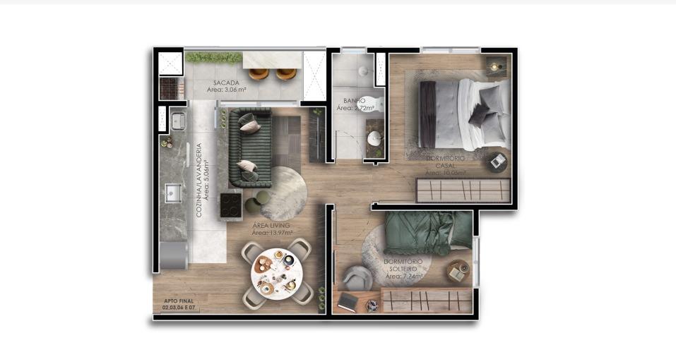 Apartamento — Breeze Residence