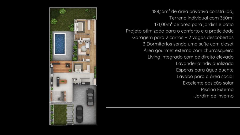 Casa, 3 quartos, à venda, 188 m², Vila Verde - Caxias do Sul — foto 3